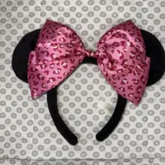 ミニーちゃんレオパードカチューシャ