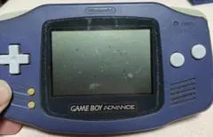 ゲームボーイアドバンス本体　バイオレット　動作確認済み