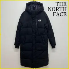 《良品》ザノースフェイス ロングダウンコート メンズ ブラック 95 (M)