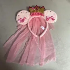 ディズニー カチューシャ ティアラ ミニー プリンセス風