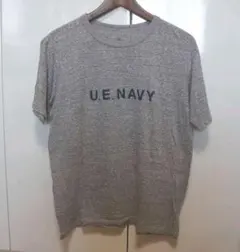 uniforme experiment U.E NAVY Tシャツ