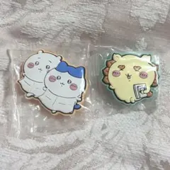 ちいかわカラフルラバーマグネット2 ちいかわ＆ハチワレ シーサー セット