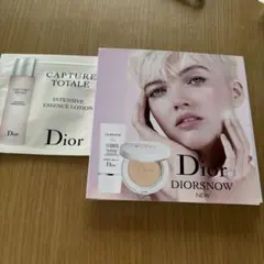 ディオルdior snow 日焼け止めとファンデーションとローションなど3点