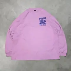 【極美品】マナスタッシュ L 両面プリント ロンT ミンプリ ゆるだぼ