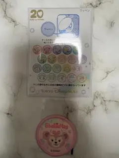 ダッフィーフレンズ20周年　ワッペン　シェリーメイ