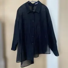 お値下げDRESS LAV透け感デザインシャツのサムネイル