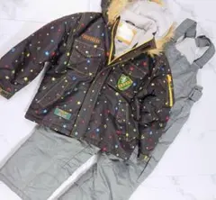 CCLTEAM 120 キッズ ス スキーウェアジャンプスーツ ファー 男の子