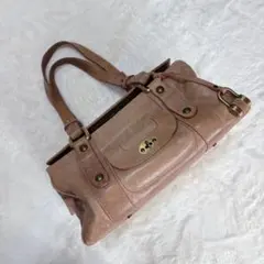 00s【archive】leather gimmick bag/Y2K/ギャル◎