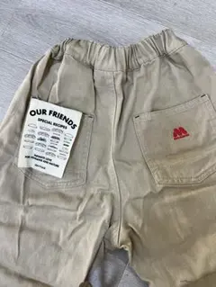 devirock✖️モスバーガーコラボ ベージュ 長ズボン 130㎝