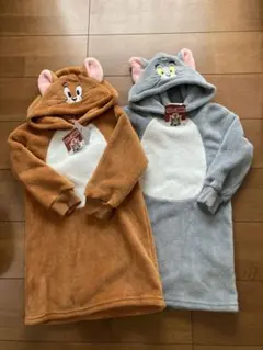 新品　トムとジェリー　ワンピース　着ぐるみ　仮装　サイズ110 ハロウィン
