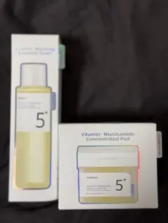 【新品】ナンバーズイン 5番 白玉グルタチオンC トナー＆フィルムパッド セット