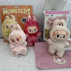 【正規品】ラブブ4体セットマカロン エナジー ハブシ ポップマート