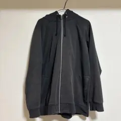 トミーヒルフィガー　グレー フルジップパーカー