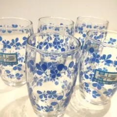昭和レトロ グラス ５個セット