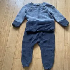 Ｈ＆Ｍ　ニットセットアップ　68cm ブルー