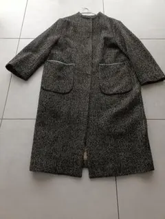 半額SALE✨定価13万 シビラ ツイードコート マルチカラー ベルト付 M 