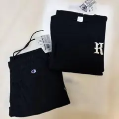 1/3発送！ロンハーマン　チャンピオン5周年　セットアップスウェット黒