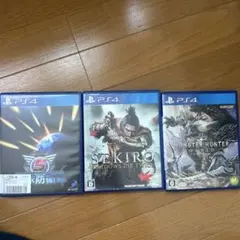 防衛軍5 SEKIRO MONSTER HUNTER 3本セット