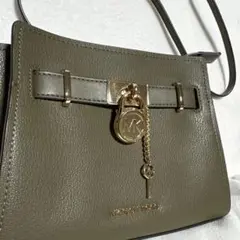 MICHAEL KORS オリーブグリーン ショルダーバッグ ハミルトン