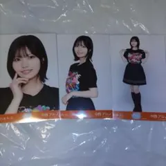 乃木坂46 生写真 真夏の全国ツアー2026Tシャツ東京 3種コンプ 中西アルノ