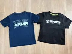 UNDER ARMOUR OUTDOOR Tシャツ 2枚セット　130cm