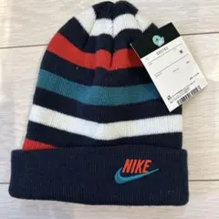 NIKE ストライプ ニット帽