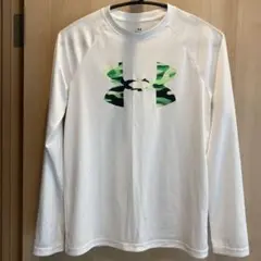 Under Armour ホワイト 長袖Tシャツ YXL
