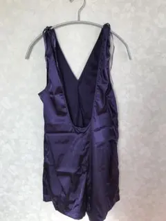 MM6 Maison Margiela ブルー サテン キャミソール - メルカリ