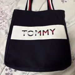 【非売品】TOMMY HILFIGER トートバッグ ネイビー