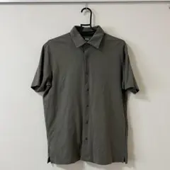 UNIQLO メンズ半袖シャツ カーキのサムネイル