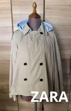 【ZARA】ショート丈トレンチコート