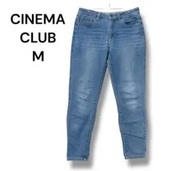 シネマクラブ　デニム　スリム　ストレッチ　Ｍ　レギュラー　ブルー