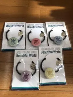 嵐コンサートグッズ☆ヘアゴム☆BeautifulWorld会場限定５個セット