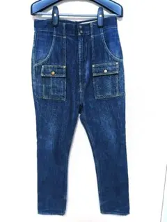 ​【希少】KAPITAL（キャピタル） 岡山御津工場産 サルエルデニムパンツのサムネイル