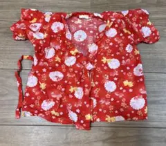 子供用 和柄 金魚柄 甚平