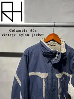 【古着】Colombia 90s ナイロンジャケット　アウトドア配色