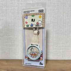 BT21 minini 【RJ】 カラビナウォッチ / フックウォッチ