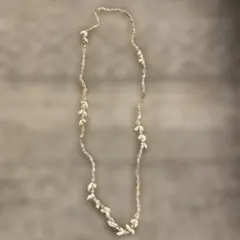 【新品】貝殻のロングネックレス