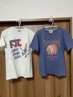 Pherrow's Tシャツ 2枚セット　ホワイト　ネイビー