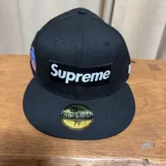 Supreme NewEra 59FIFTY BOXロゴ　キャップ