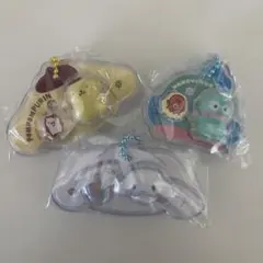 サンリオパッケージチャーム ポムポムプリン・シナモロール•ハンギョドン3点set