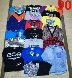 ベビー服 子供服 キッズ 男の子 男児 トップス 長袖 半袖 ロンT まとめ売り