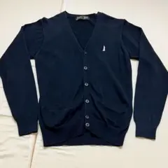 EASTBOY イーストボーイ カーディガン ネイビー ピンク女神 刺繍 9号