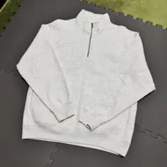 【美品】ヘビーウェイトスウェットハーフジッププルオーバー(長袖)