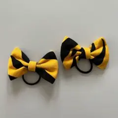 ハンドメイド☆ヘアゴム☆２個☆小サイズ