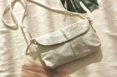 ハンドメイド　帯リメイクポシェット