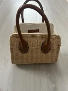 ZARA かごバッグ