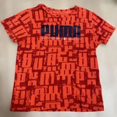 PUMA オレンジ Tシャツ　130