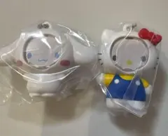 サンリオキャラクターズ フォトフレームマスコット ハローキティ　シナモンロール