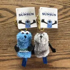 パペットスンスン　フィンガーマスコット　スンスン　ゾンゾン 2種セット